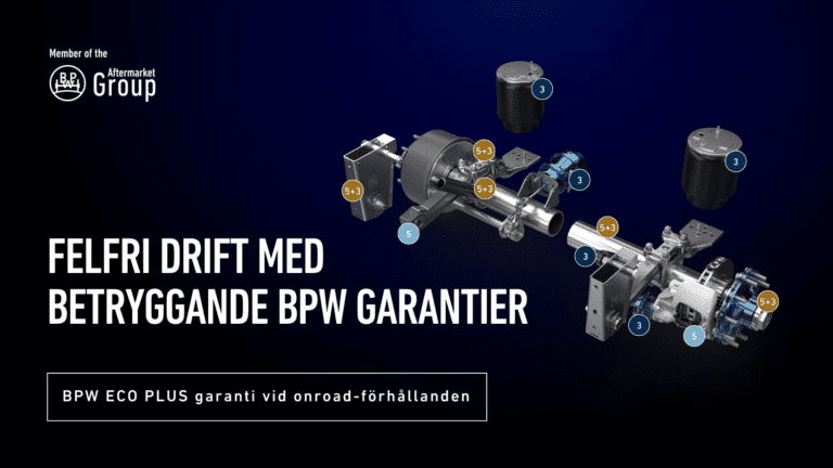 Har du koll på BPW ECO Plus Garantitider? - Släpis