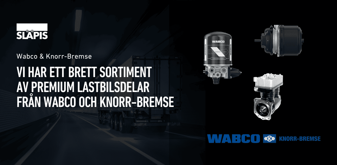 Upptäck vårt breda sortiment av premiumdelar från Wabco och Knorr-Bremse