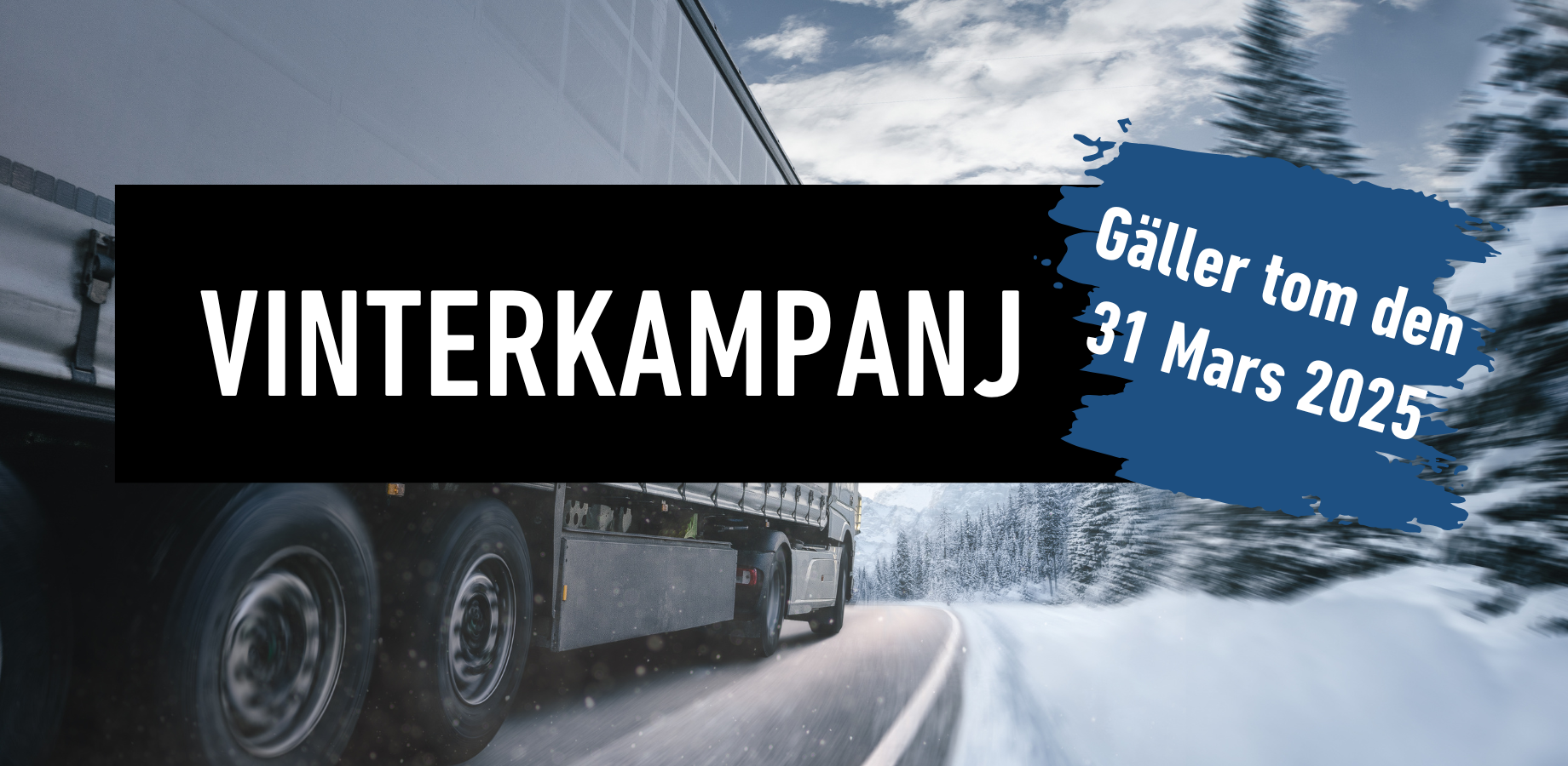 Vinterkampanj – Gör dig redo för vintern